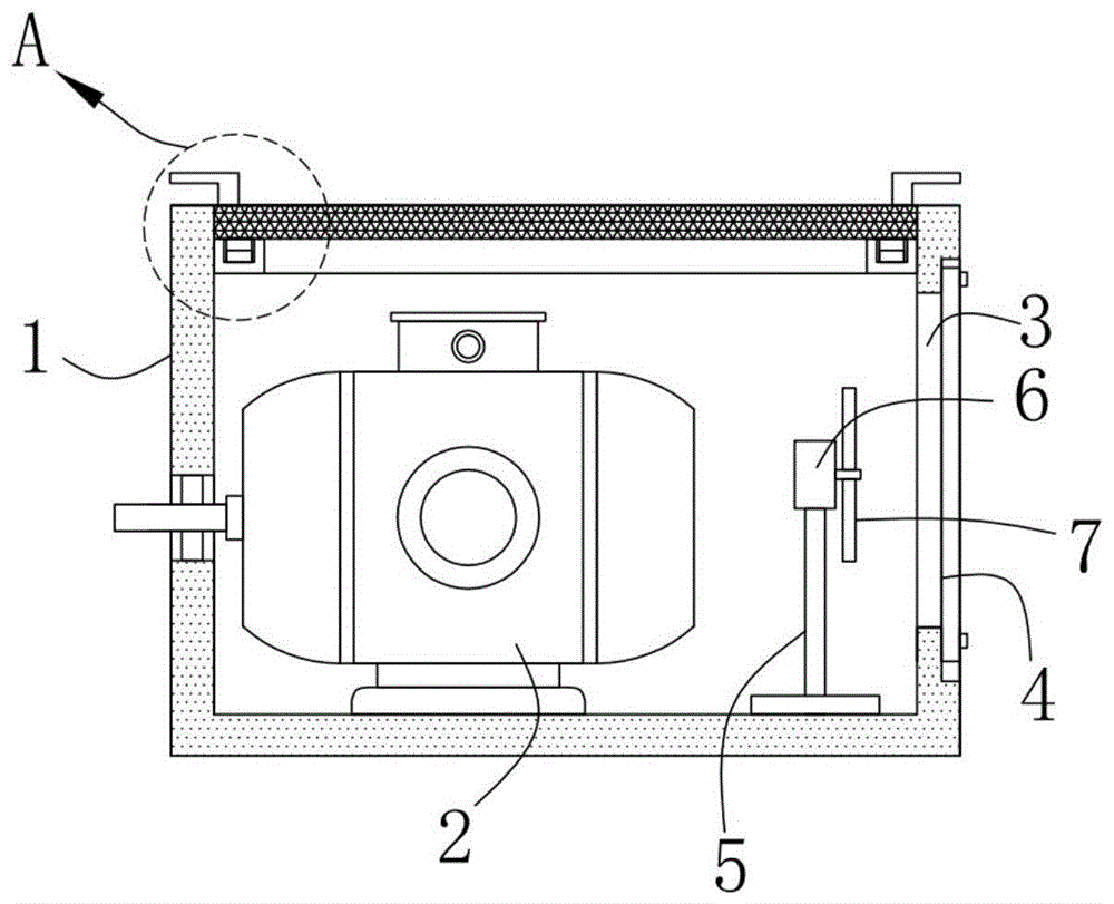 防護(hù)式智能門鎖驅(qū)動電機(jī)結(jié)構(gòu)示意圖 防護(hù)式智能門鎖驅(qū)動電機(jī)結(jié)構(gòu)示意圖